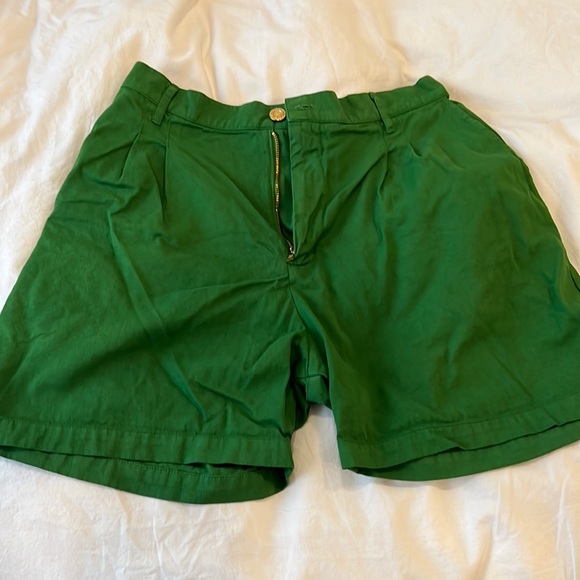Big Bud Press Pants - Big Bud Press Trouser Shorts, Forest Green, Size L